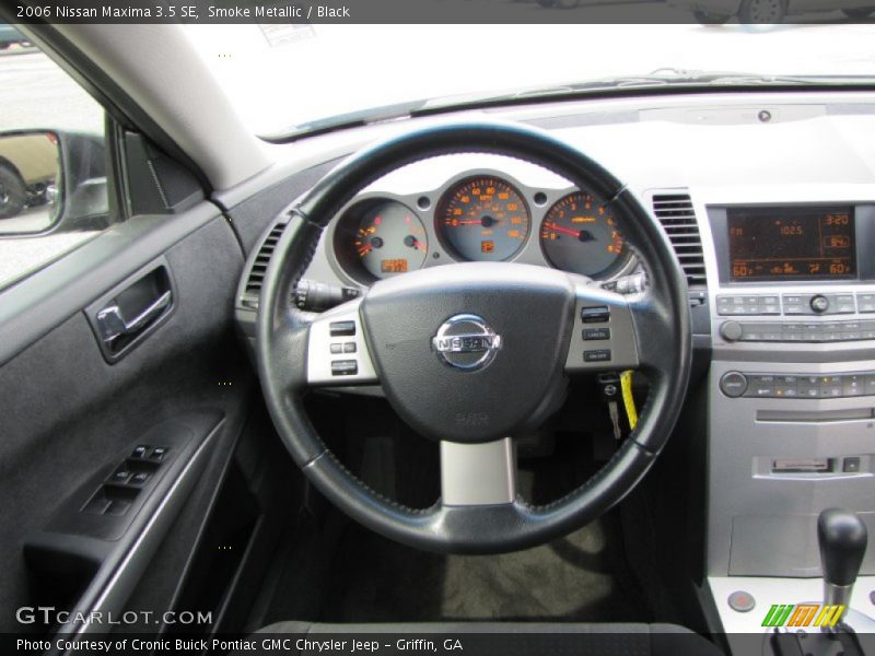 Smoke Metallic / Black 2006 Nissan Maxima 3.5 SE