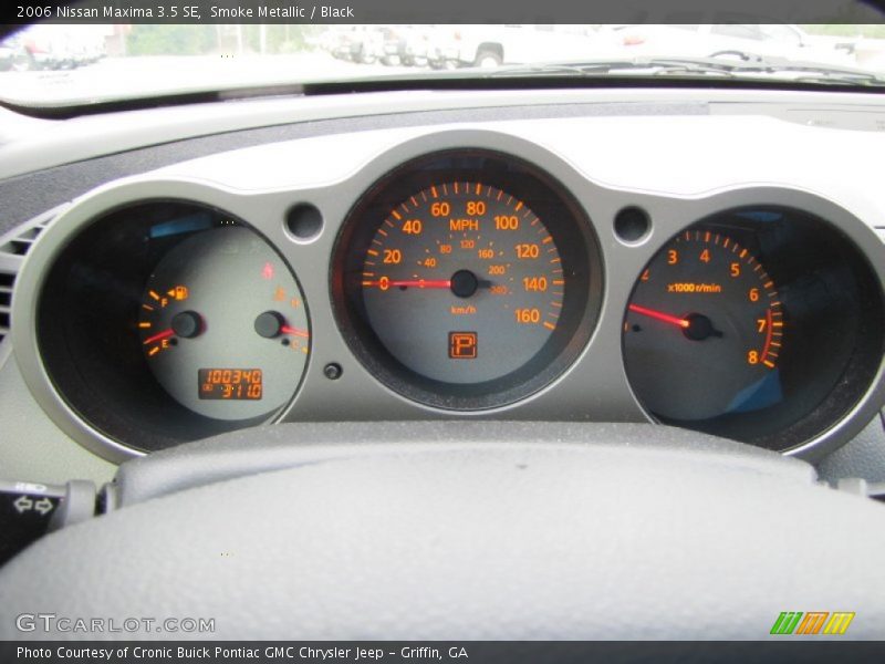 Smoke Metallic / Black 2006 Nissan Maxima 3.5 SE