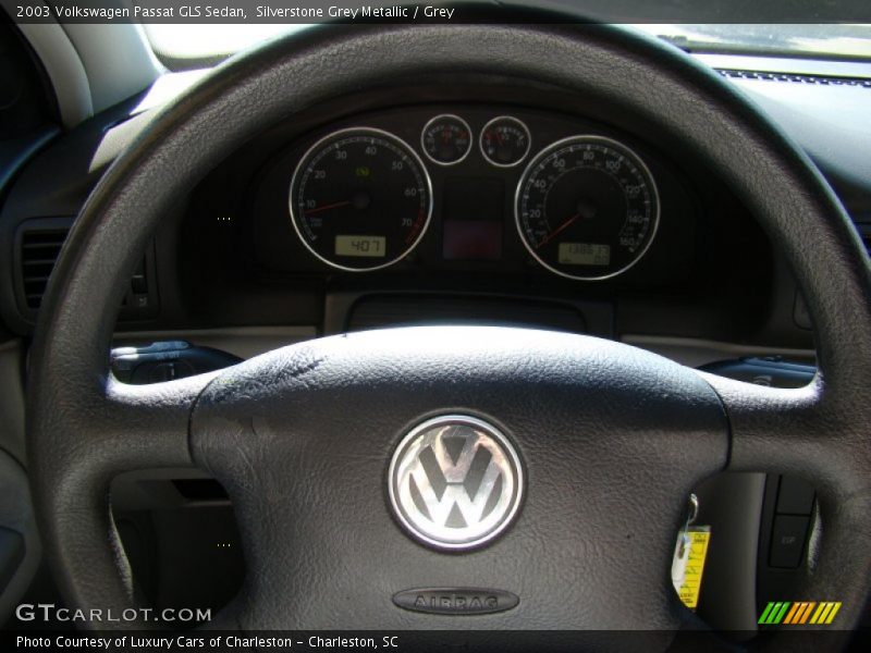 Silverstone Grey Metallic / Grey 2003 Volkswagen Passat GLS Sedan