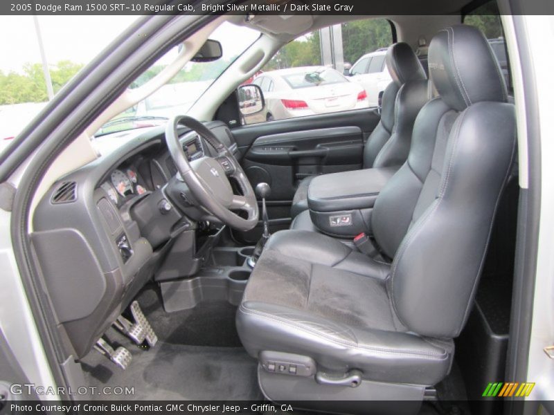  2005 Ram 1500 SRT-10 Regular Cab Dark Slate Gray Interior