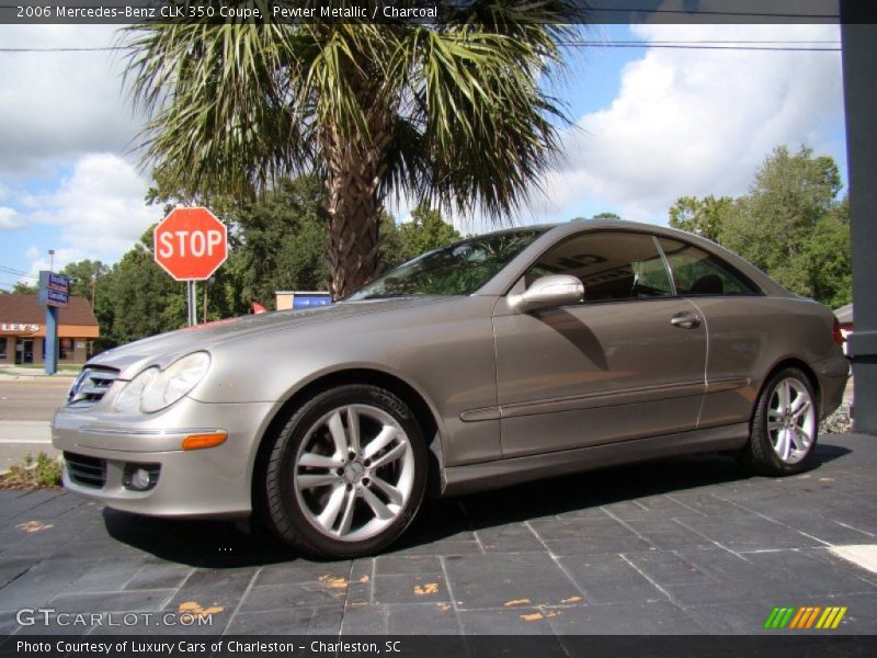 Pewter Metallic / Charcoal 2006 Mercedes-Benz CLK 350 Coupe