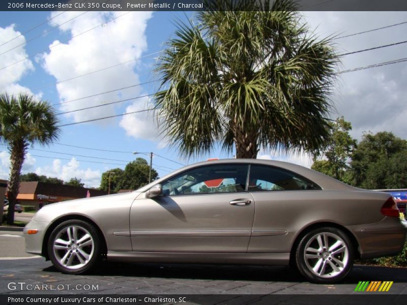 Pewter Metallic / Charcoal 2006 Mercedes-Benz CLK 350 Coupe