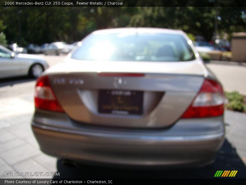 Pewter Metallic / Charcoal 2006 Mercedes-Benz CLK 350 Coupe