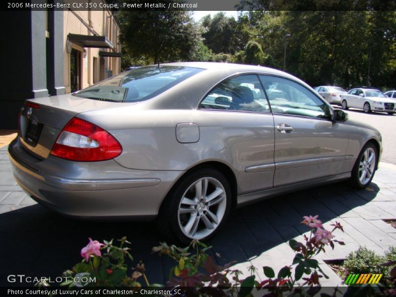 Pewter Metallic / Charcoal 2006 Mercedes-Benz CLK 350 Coupe