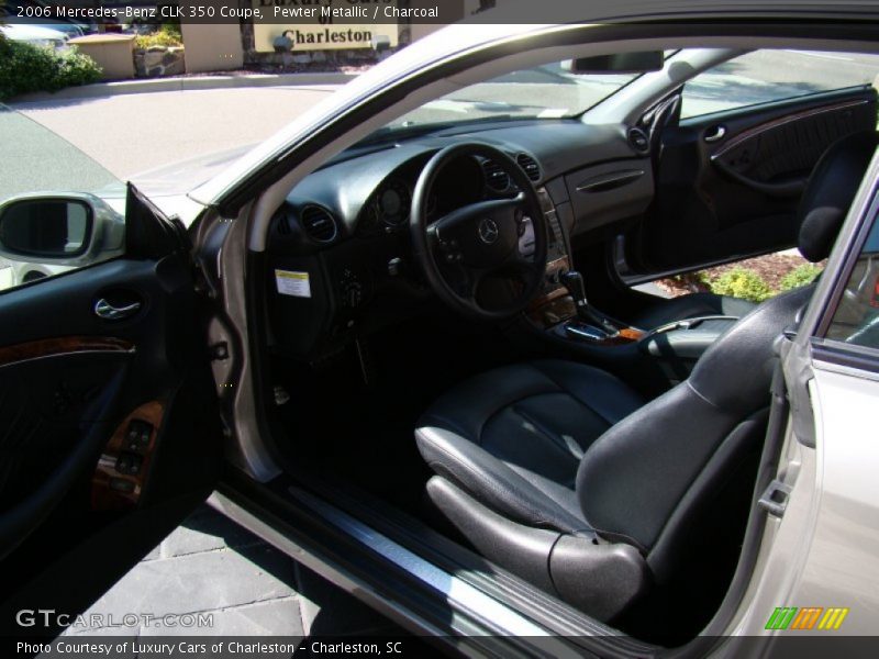 Pewter Metallic / Charcoal 2006 Mercedes-Benz CLK 350 Coupe