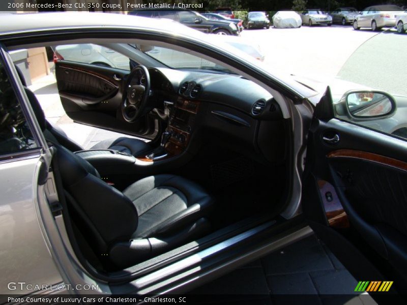 Pewter Metallic / Charcoal 2006 Mercedes-Benz CLK 350 Coupe
