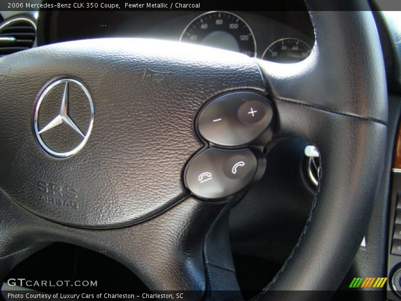 Pewter Metallic / Charcoal 2006 Mercedes-Benz CLK 350 Coupe