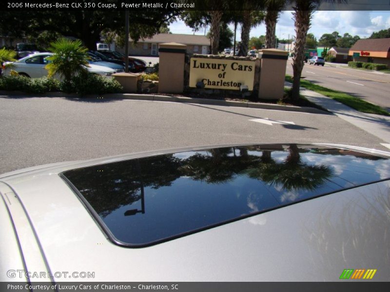 Pewter Metallic / Charcoal 2006 Mercedes-Benz CLK 350 Coupe