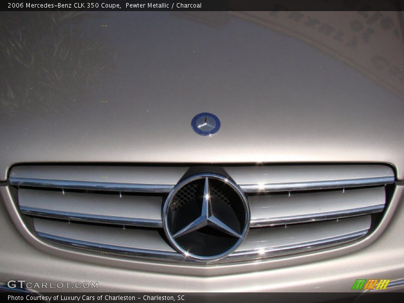 Pewter Metallic / Charcoal 2006 Mercedes-Benz CLK 350 Coupe