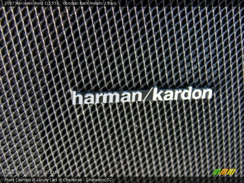 Obsidian Black Metallic / Black 2007 Mercedes-Benz CLS 550