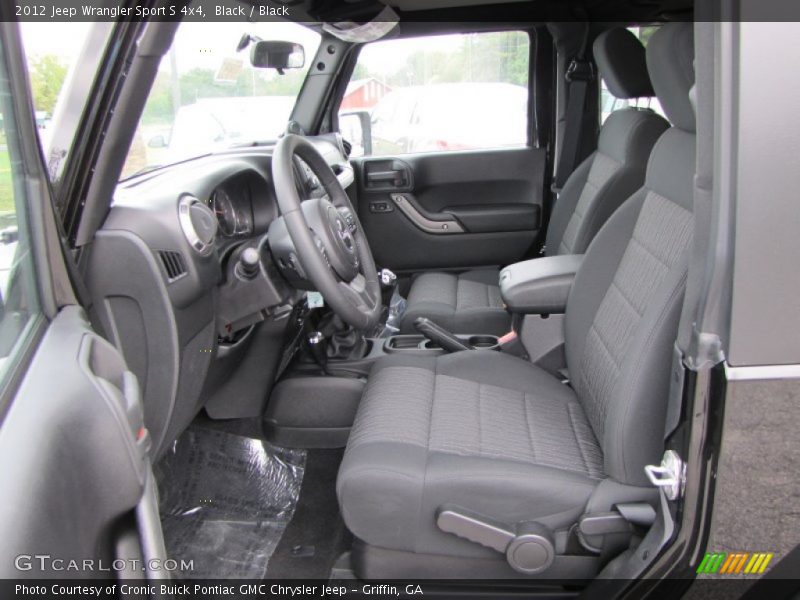  2012 Wrangler Sport S 4x4 Black Interior