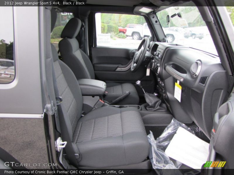  2012 Wrangler Sport S 4x4 Black Interior