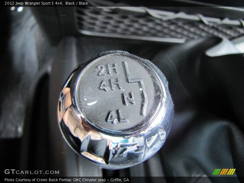 Black / Black 2012 Jeep Wrangler Sport S 4x4