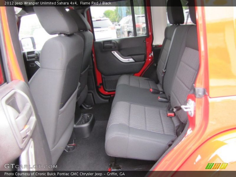  2012 Wrangler Unlimited Sahara 4x4 Black Interior