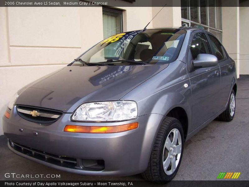 Medium Gray / Charcoal 2006 Chevrolet Aveo LS Sedan