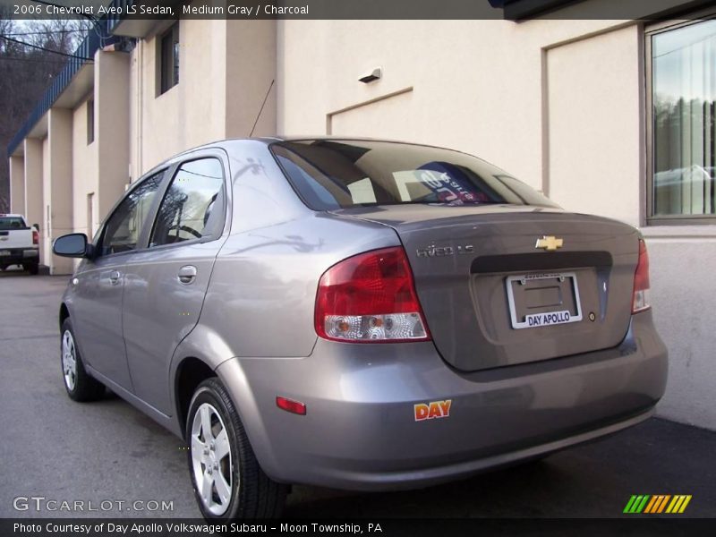 Medium Gray / Charcoal 2006 Chevrolet Aveo LS Sedan