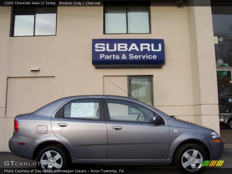 Medium Gray / Charcoal 2006 Chevrolet Aveo LS Sedan