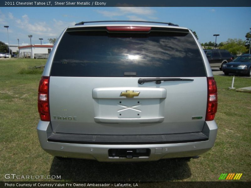 Sheer Silver Metallic / Ebony 2011 Chevrolet Tahoe LT