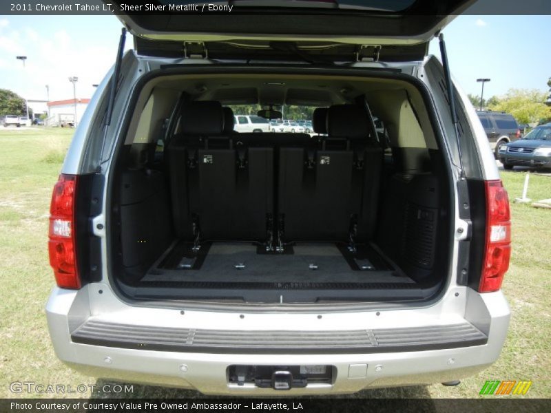 Sheer Silver Metallic / Ebony 2011 Chevrolet Tahoe LT