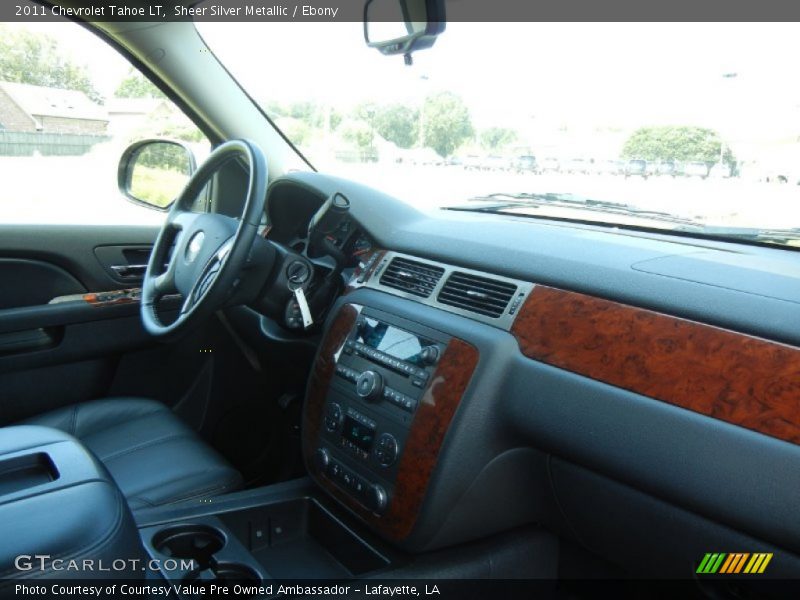 Sheer Silver Metallic / Ebony 2011 Chevrolet Tahoe LT
