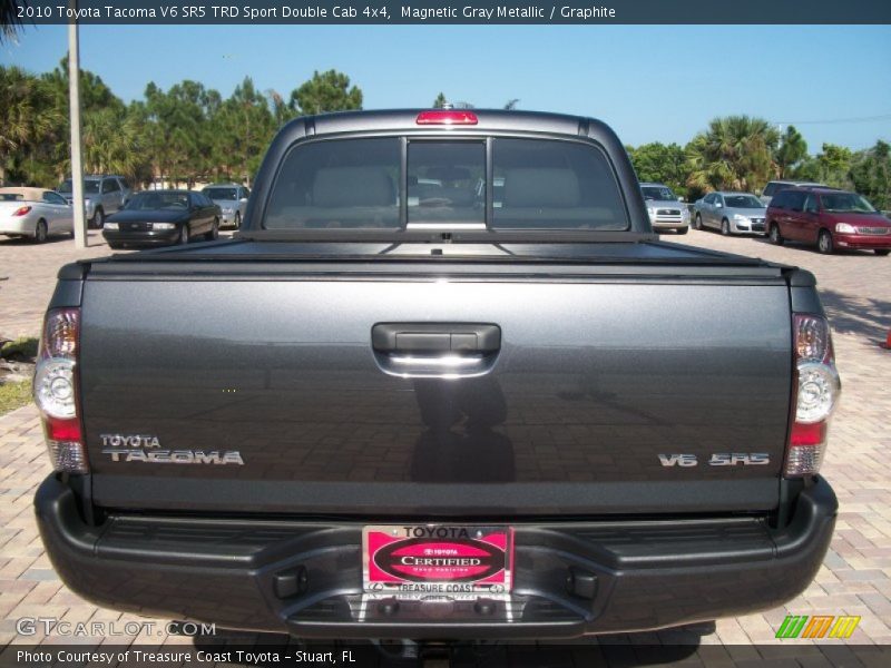 Magnetic Gray Metallic / Graphite 2010 Toyota Tacoma V6 SR5 TRD Sport Double Cab 4x4