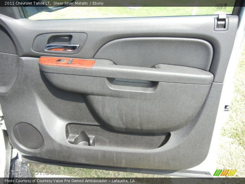 Sheer Silver Metallic / Ebony 2011 Chevrolet Tahoe LT