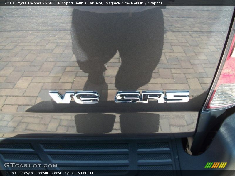 Magnetic Gray Metallic / Graphite 2010 Toyota Tacoma V6 SR5 TRD Sport Double Cab 4x4