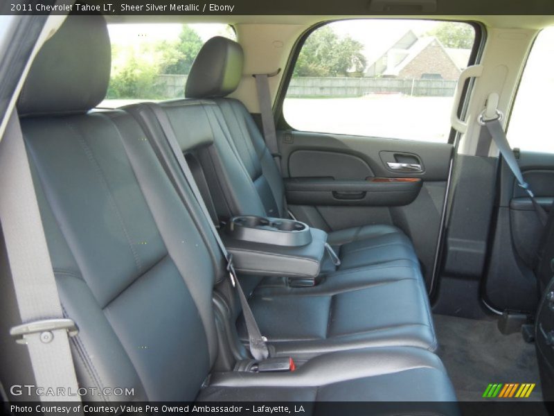 Sheer Silver Metallic / Ebony 2011 Chevrolet Tahoe LT