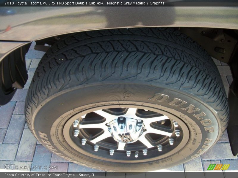 Magnetic Gray Metallic / Graphite 2010 Toyota Tacoma V6 SR5 TRD Sport Double Cab 4x4