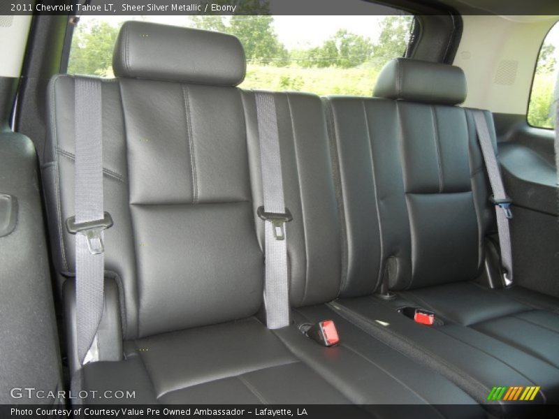 Sheer Silver Metallic / Ebony 2011 Chevrolet Tahoe LT