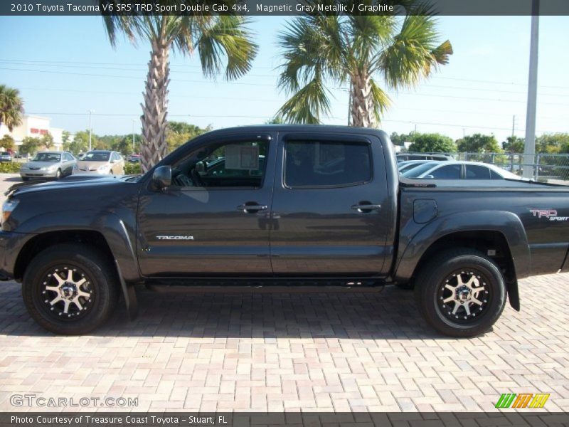 Magnetic Gray Metallic / Graphite 2010 Toyota Tacoma V6 SR5 TRD Sport Double Cab 4x4