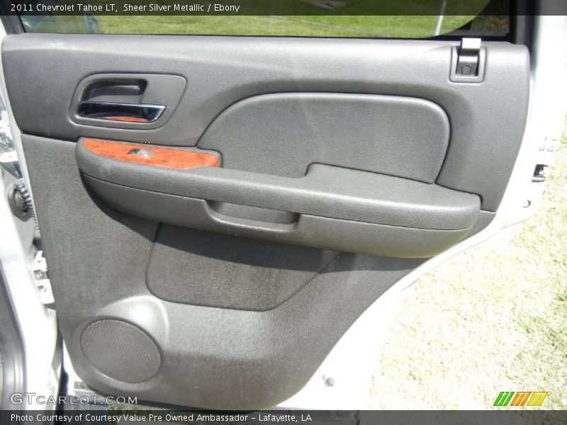 Sheer Silver Metallic / Ebony 2011 Chevrolet Tahoe LT