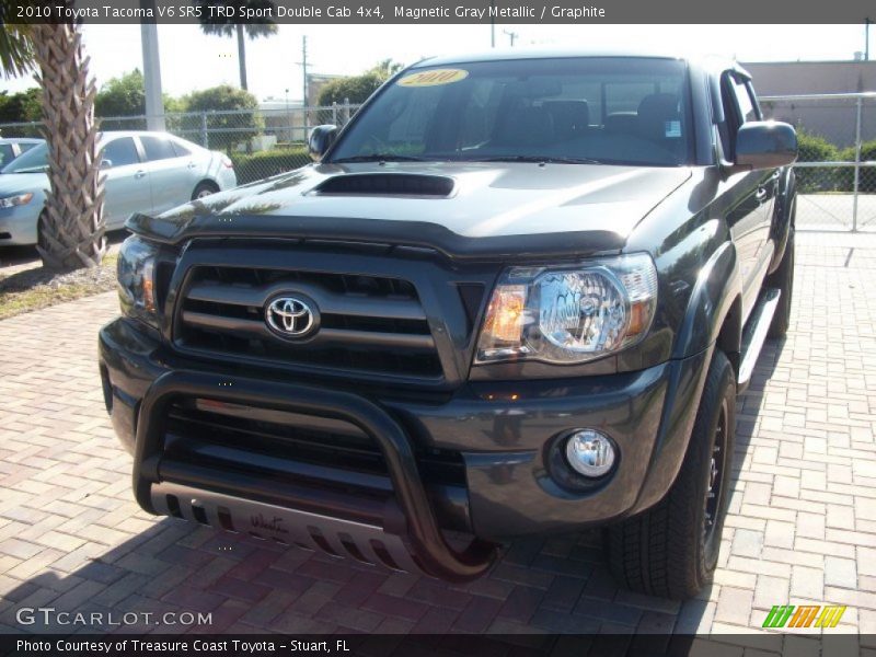 Magnetic Gray Metallic / Graphite 2010 Toyota Tacoma V6 SR5 TRD Sport Double Cab 4x4