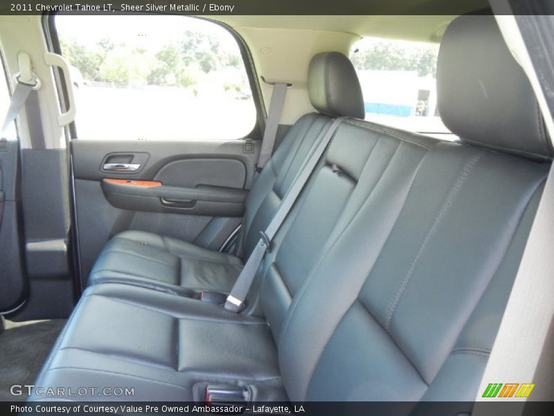 Sheer Silver Metallic / Ebony 2011 Chevrolet Tahoe LT