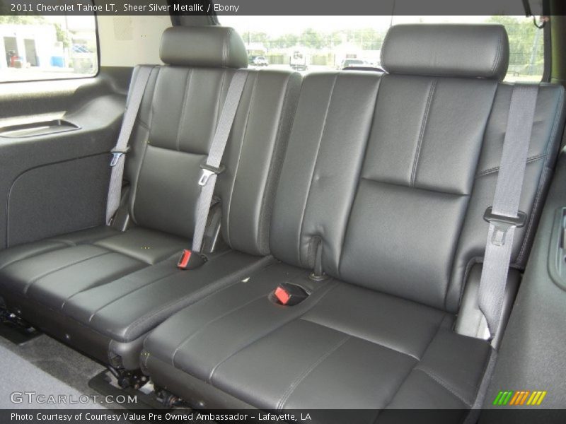 Sheer Silver Metallic / Ebony 2011 Chevrolet Tahoe LT