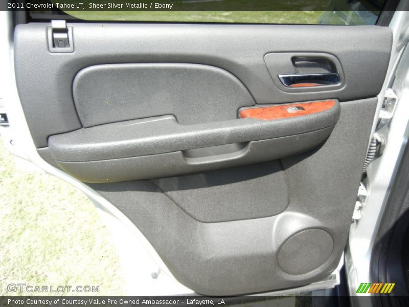 Sheer Silver Metallic / Ebony 2011 Chevrolet Tahoe LT