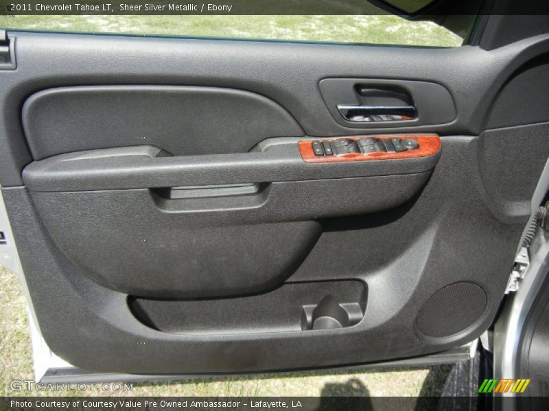 Sheer Silver Metallic / Ebony 2011 Chevrolet Tahoe LT