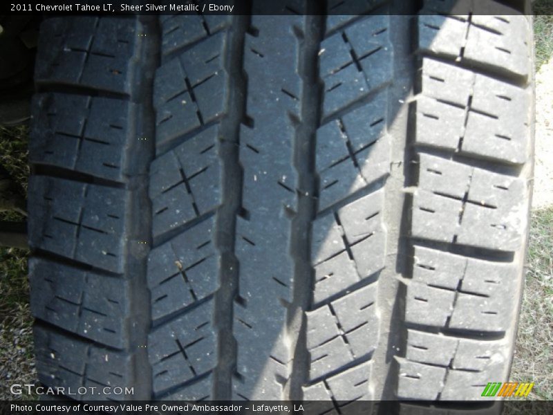 Sheer Silver Metallic / Ebony 2011 Chevrolet Tahoe LT