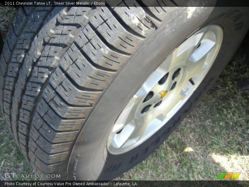 Sheer Silver Metallic / Ebony 2011 Chevrolet Tahoe LT
