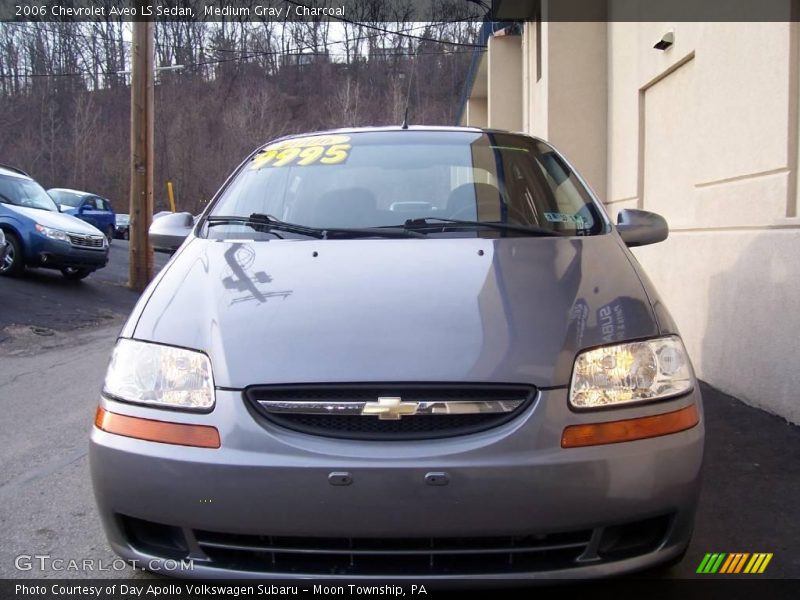 Medium Gray / Charcoal 2006 Chevrolet Aveo LS Sedan