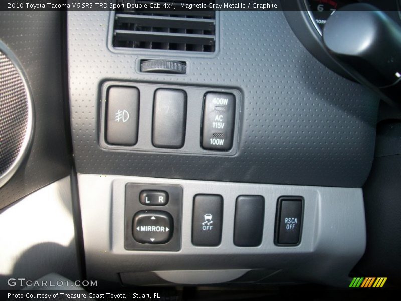 Magnetic Gray Metallic / Graphite 2010 Toyota Tacoma V6 SR5 TRD Sport Double Cab 4x4