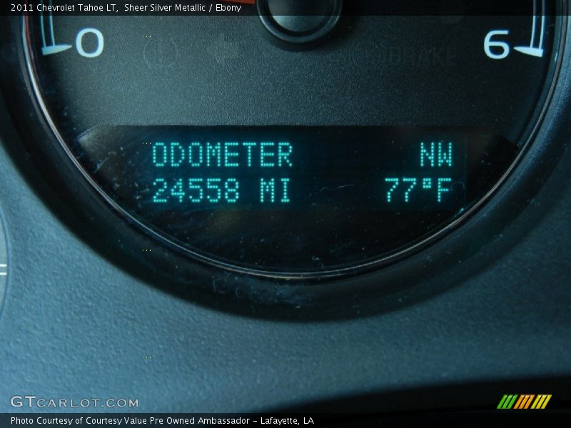 Sheer Silver Metallic / Ebony 2011 Chevrolet Tahoe LT
