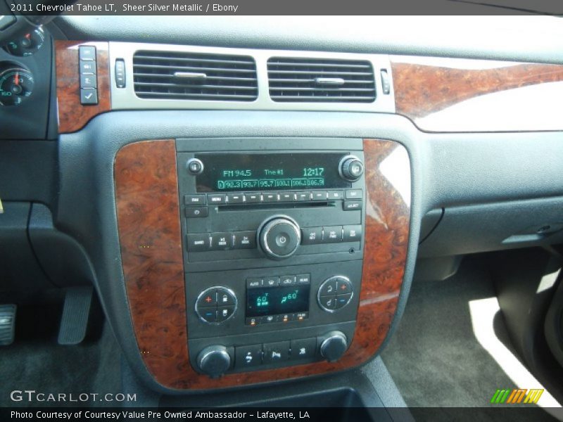 Sheer Silver Metallic / Ebony 2011 Chevrolet Tahoe LT