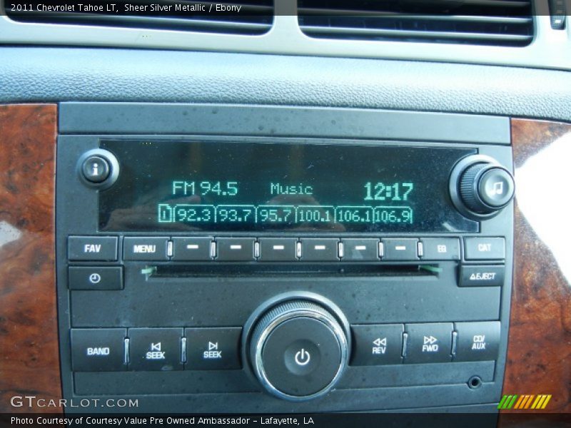 Sheer Silver Metallic / Ebony 2011 Chevrolet Tahoe LT