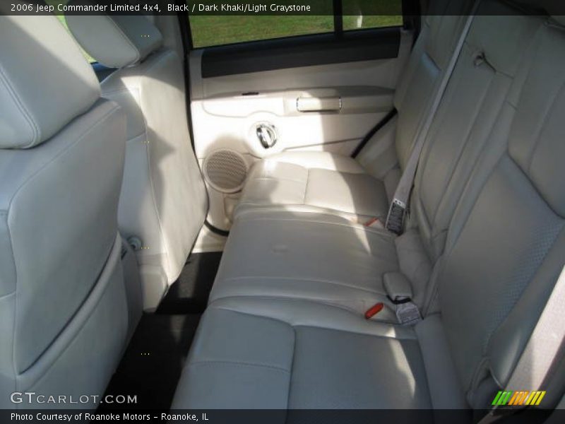 Black / Dark Khaki/Light Graystone 2006 Jeep Commander Limited 4x4