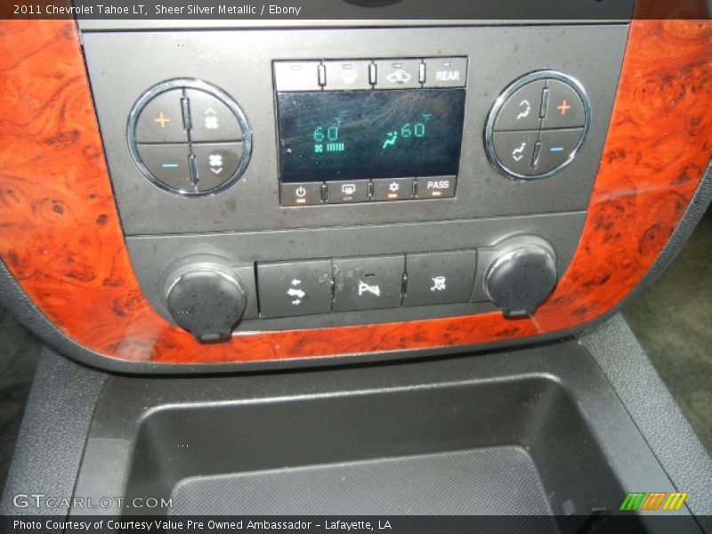 Sheer Silver Metallic / Ebony 2011 Chevrolet Tahoe LT
