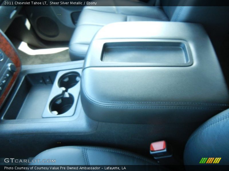 Sheer Silver Metallic / Ebony 2011 Chevrolet Tahoe LT