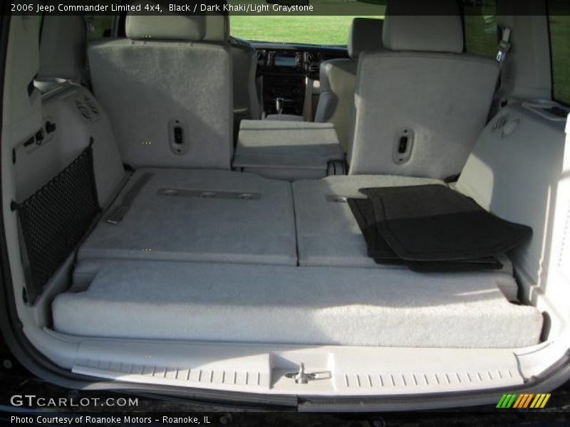 Black / Dark Khaki/Light Graystone 2006 Jeep Commander Limited 4x4