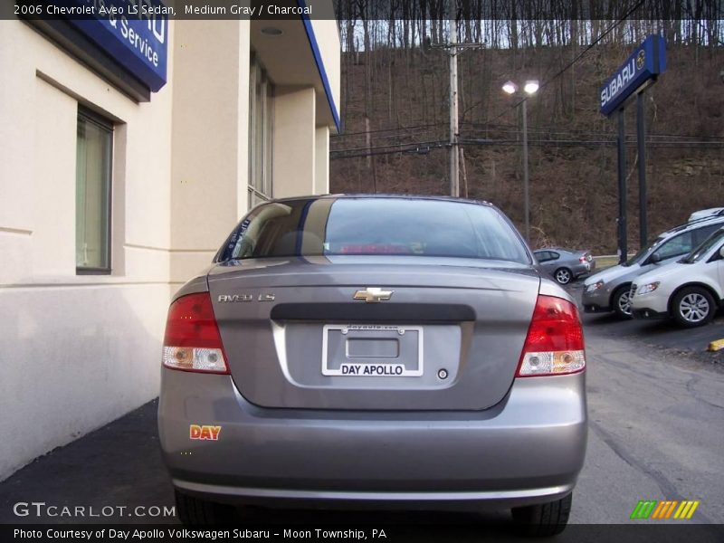 Medium Gray / Charcoal 2006 Chevrolet Aveo LS Sedan