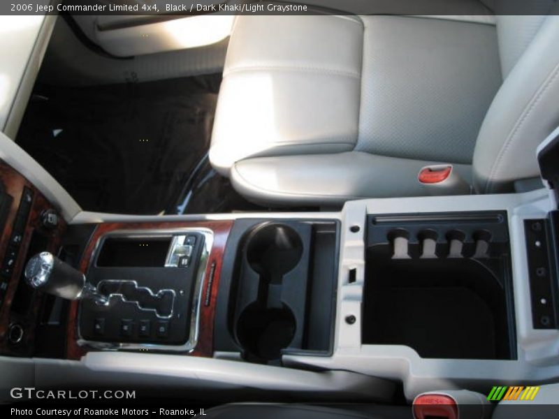 Black / Dark Khaki/Light Graystone 2006 Jeep Commander Limited 4x4